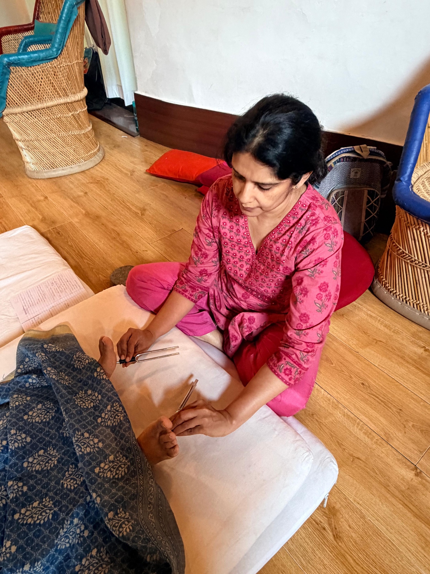 Sound Healing live practice moment 9