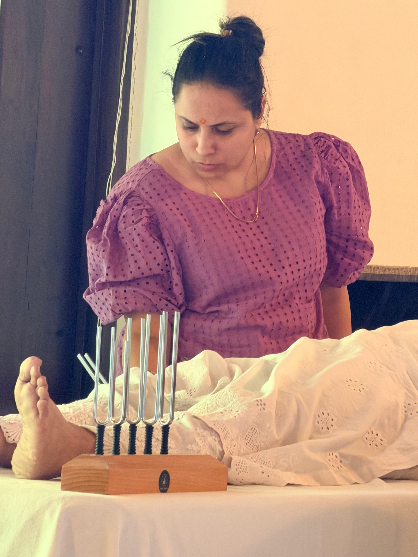 Sound Healing live practice moment 3